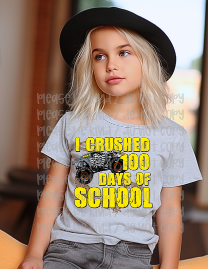 Crushed 100 Days Of School