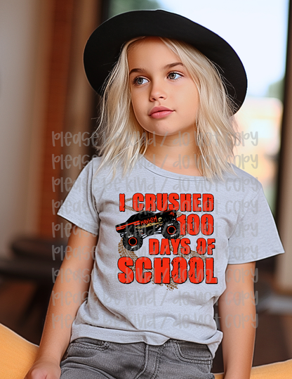 Crushed 100 Days Of School