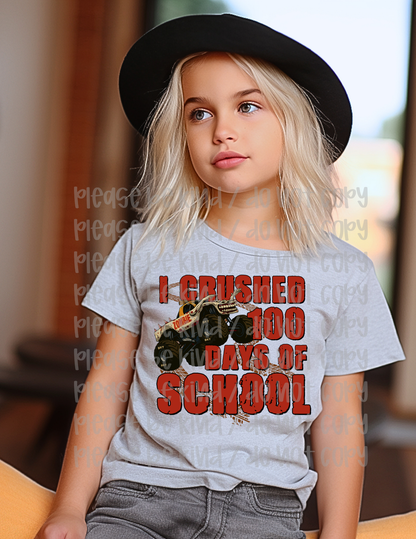 Crushed 100 Days Of School