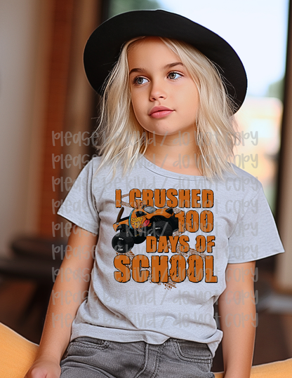 Crushed 100 Days Of School