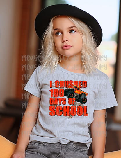 Crushed 100 Days Of School