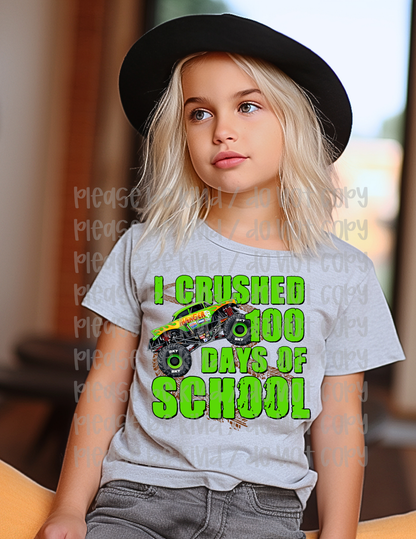 Crushed 100 Days Of School