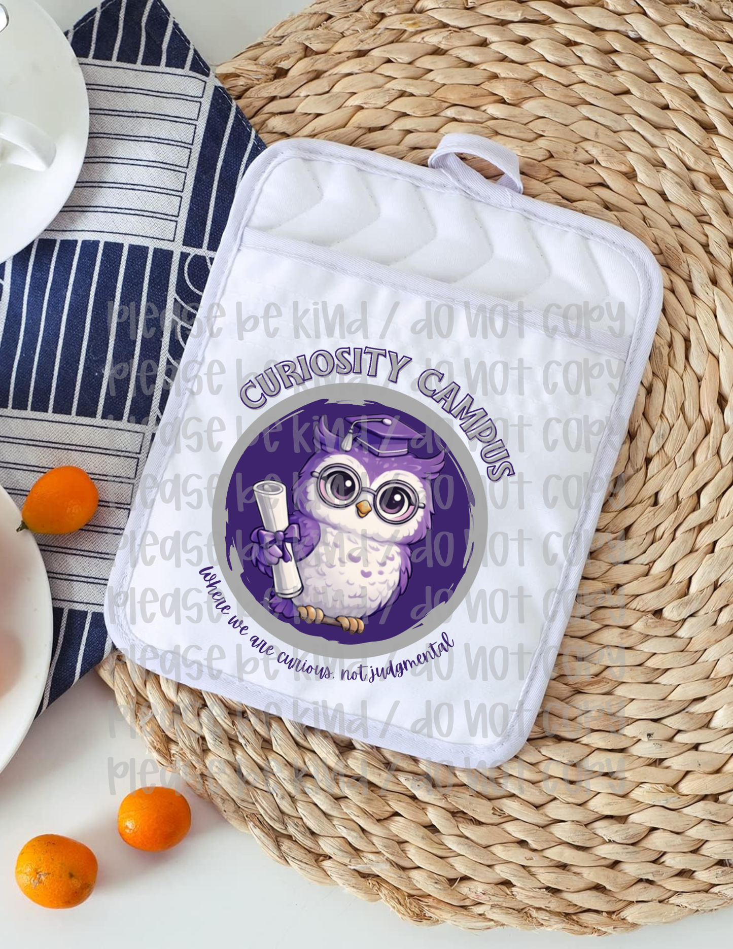 Curiosity Campus Pot Holders