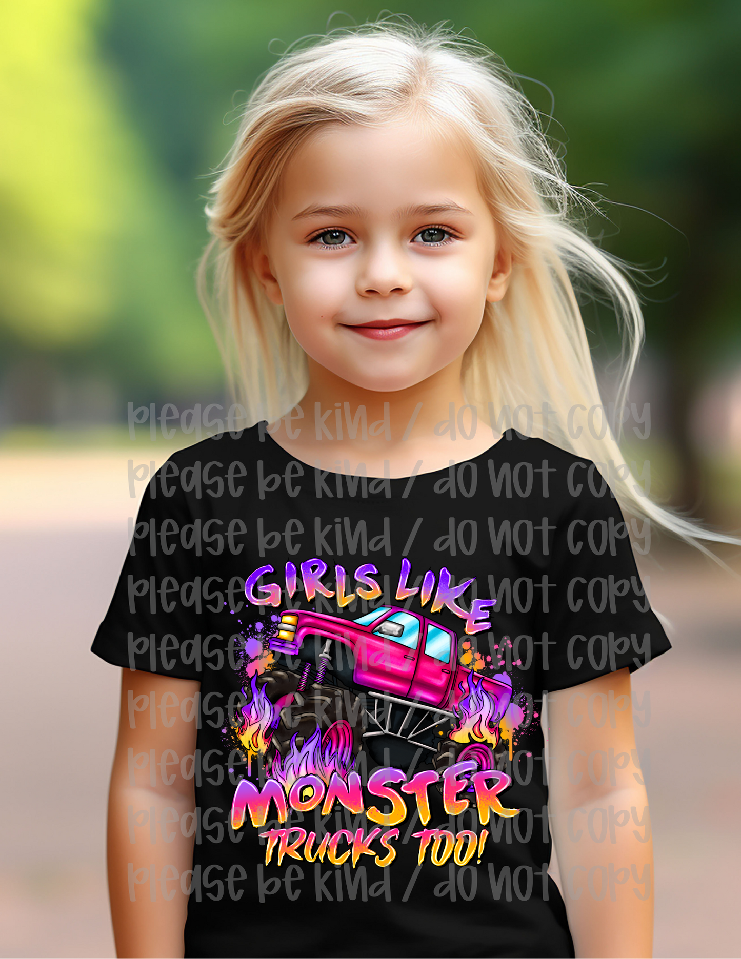 Girls Like Monster Trucks Too