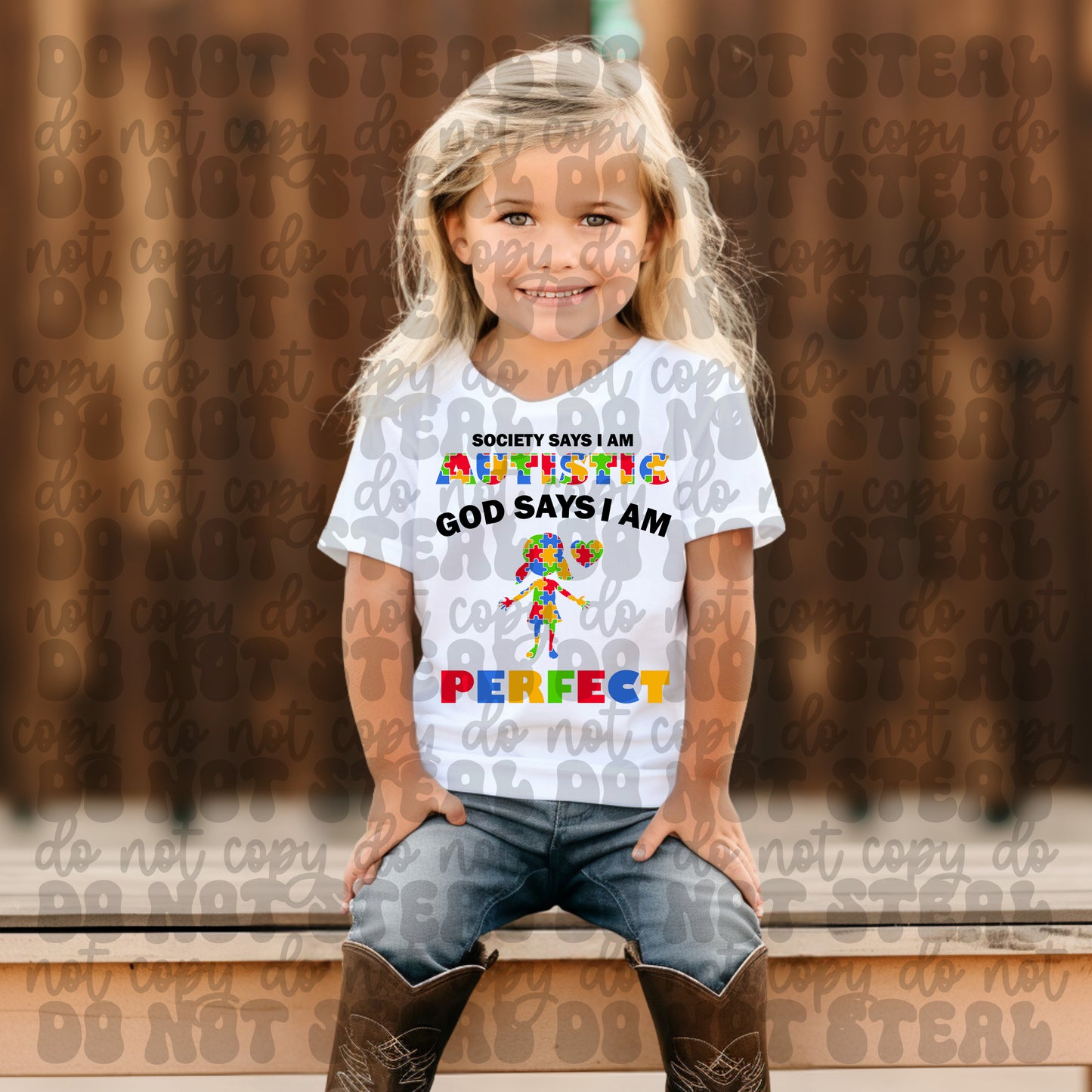 God Says I Am Perfect Girl