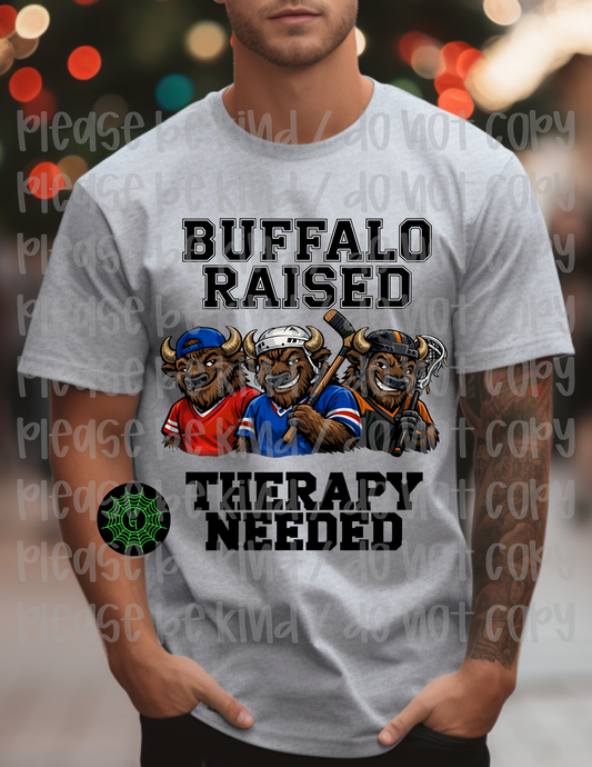 Buffalo Raised Therapy Needed