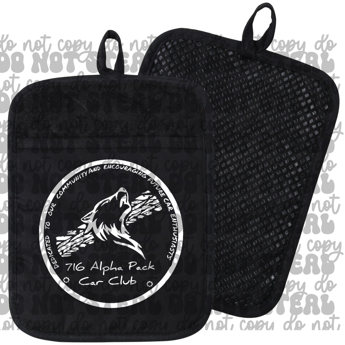 716 Wolfpack Alphas Pot Holder