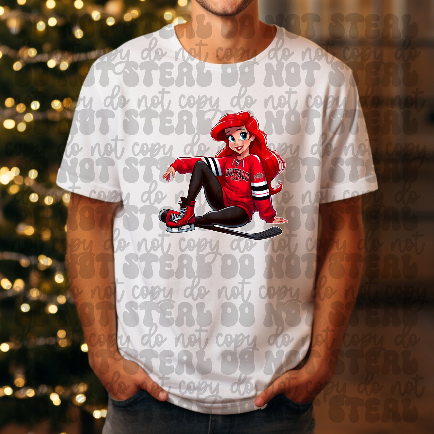 Buffalo Hockey Ariel Retro