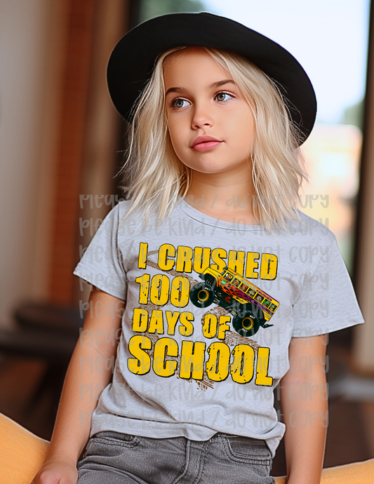 Crushed 100 Days Of School