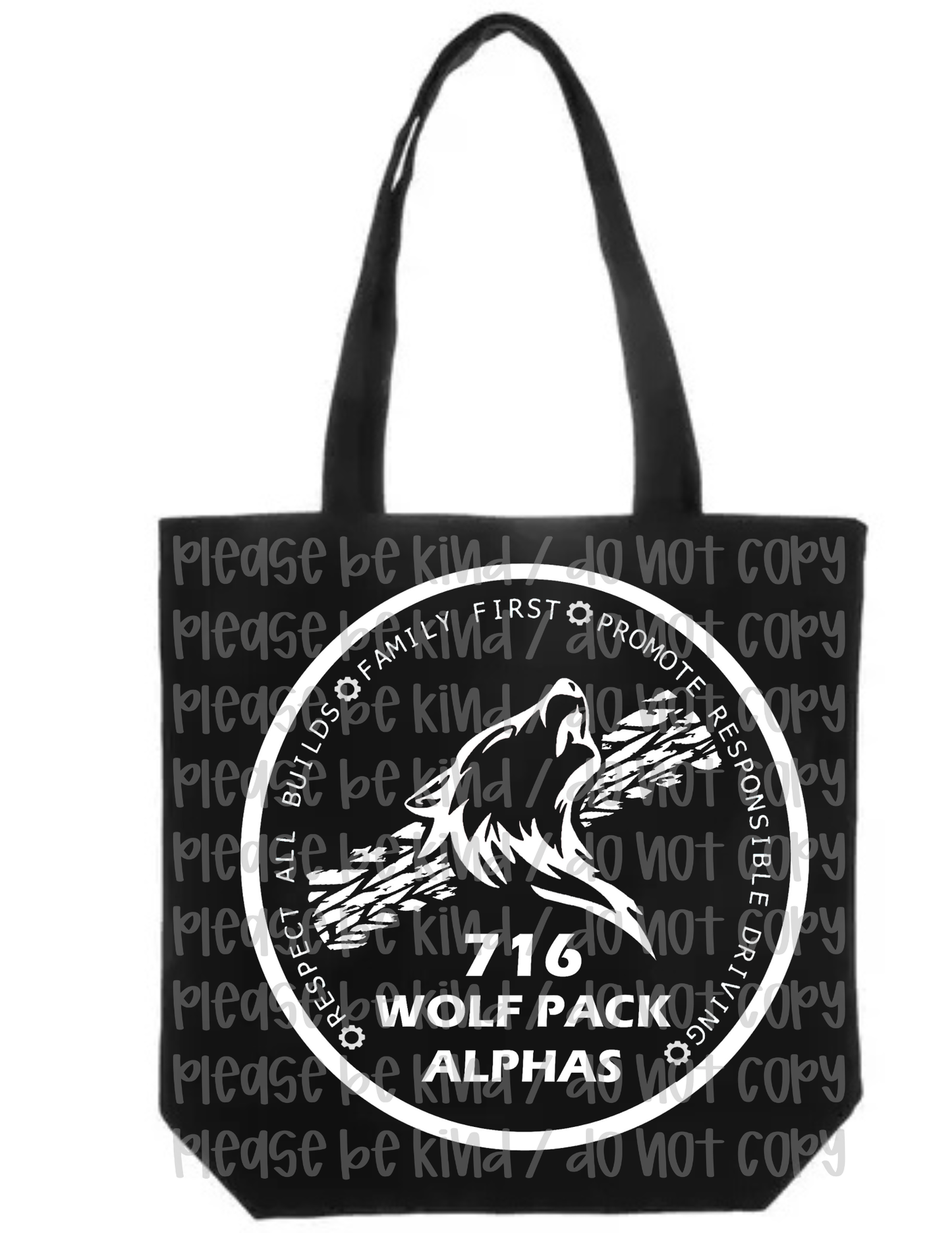 Wolfpack Alpha Tote Bag