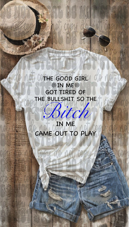 Good Girl In Me Blue Digital