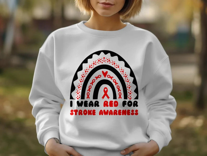 Wear Red For Stroke Awareness