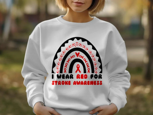 Wear Red For Stroke Awareness