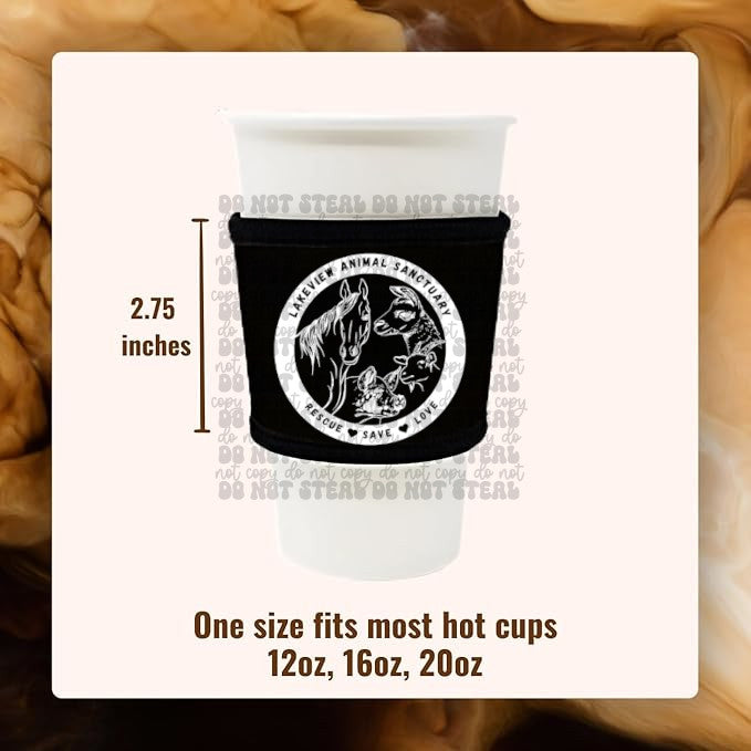 Lakeview Animal Sanctuary Can Koozie