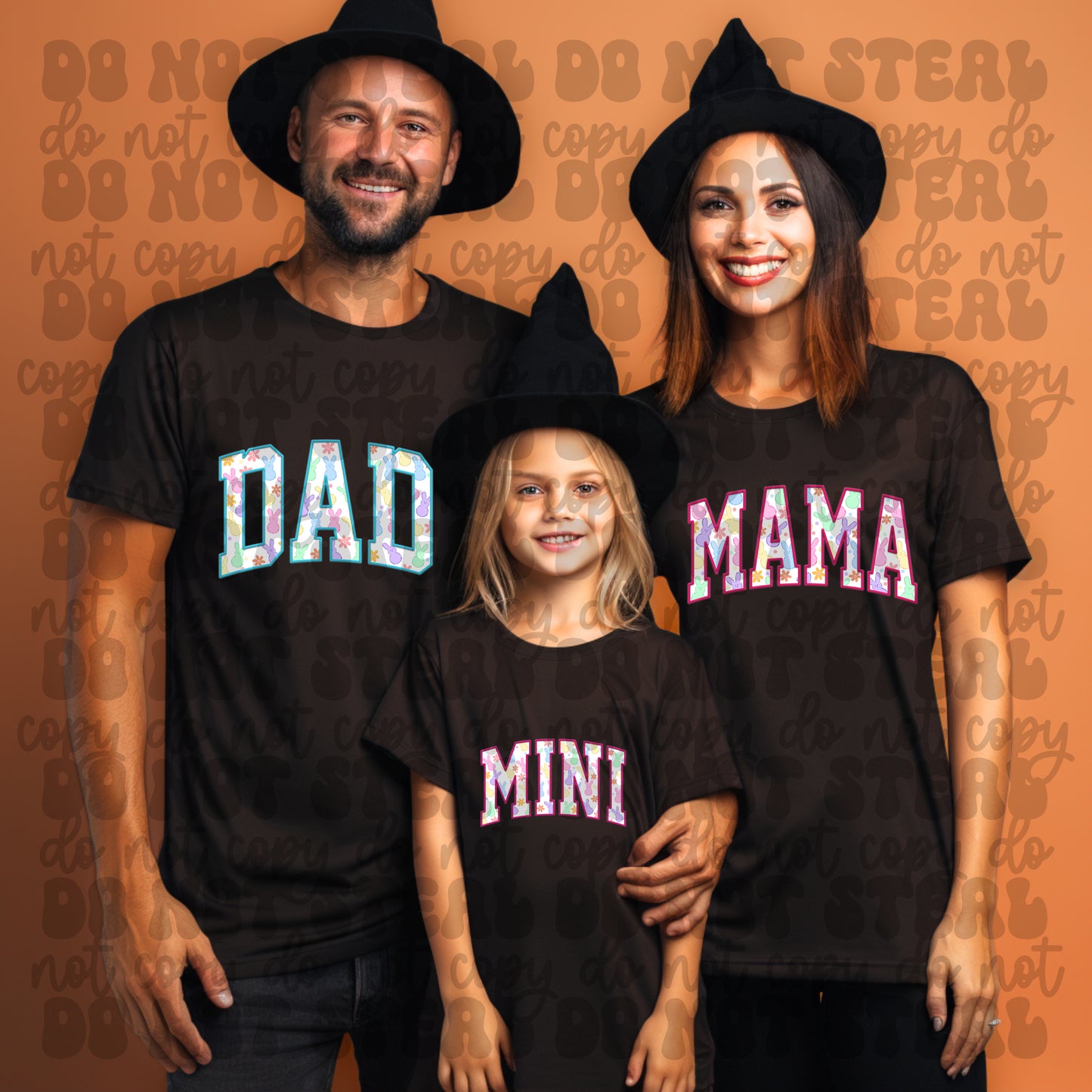 Mama Mini Dad Matching Peep