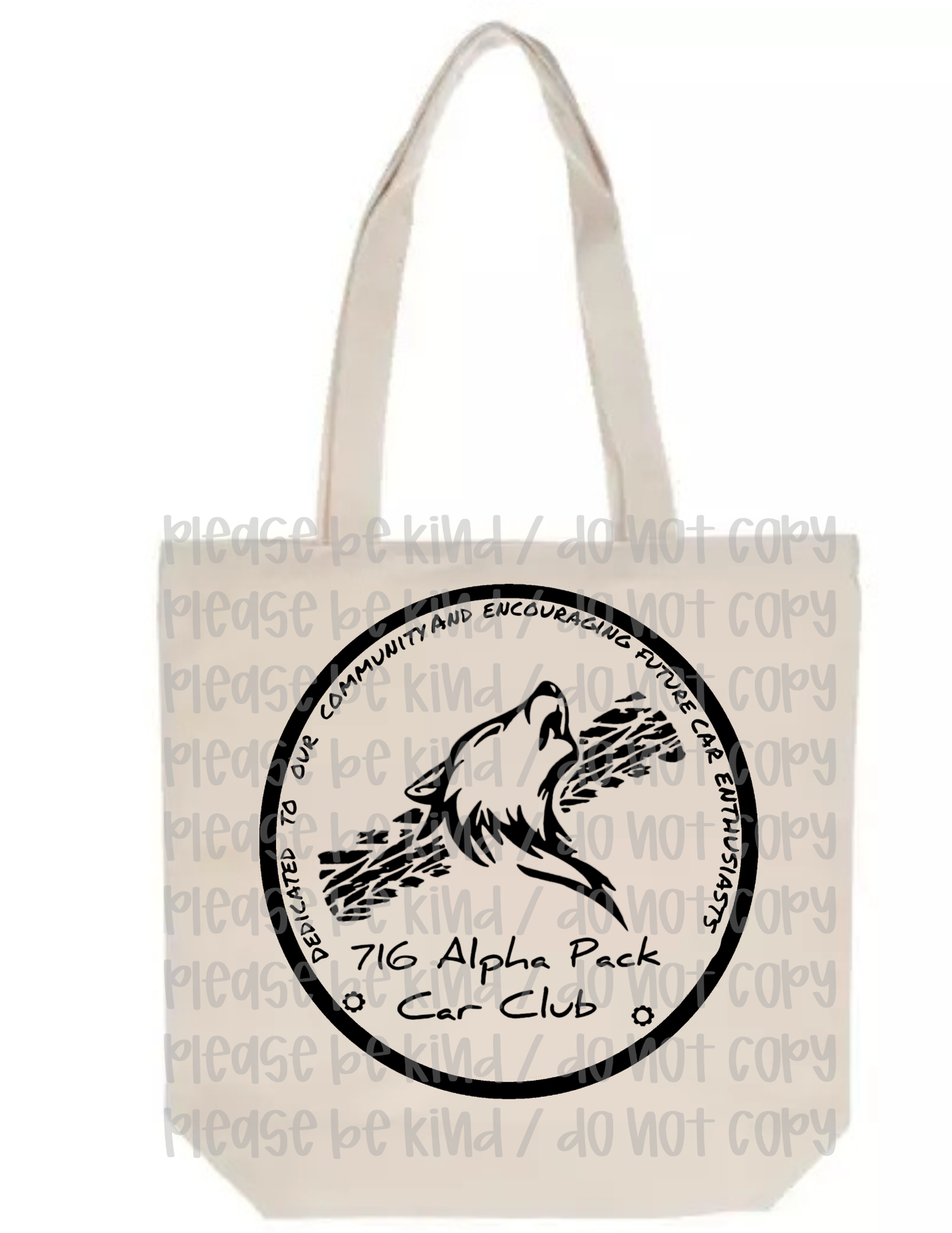 Wolfpack Alpha Tote Bag