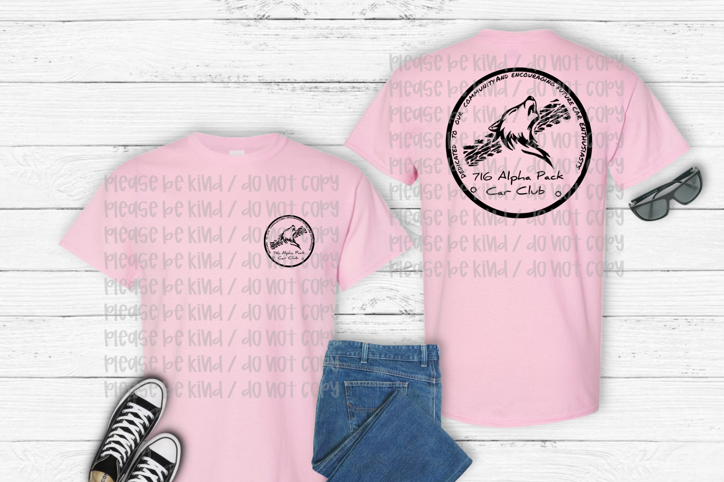 Wolfpack Alphas NEW LOGO Short Sleeve Shirts