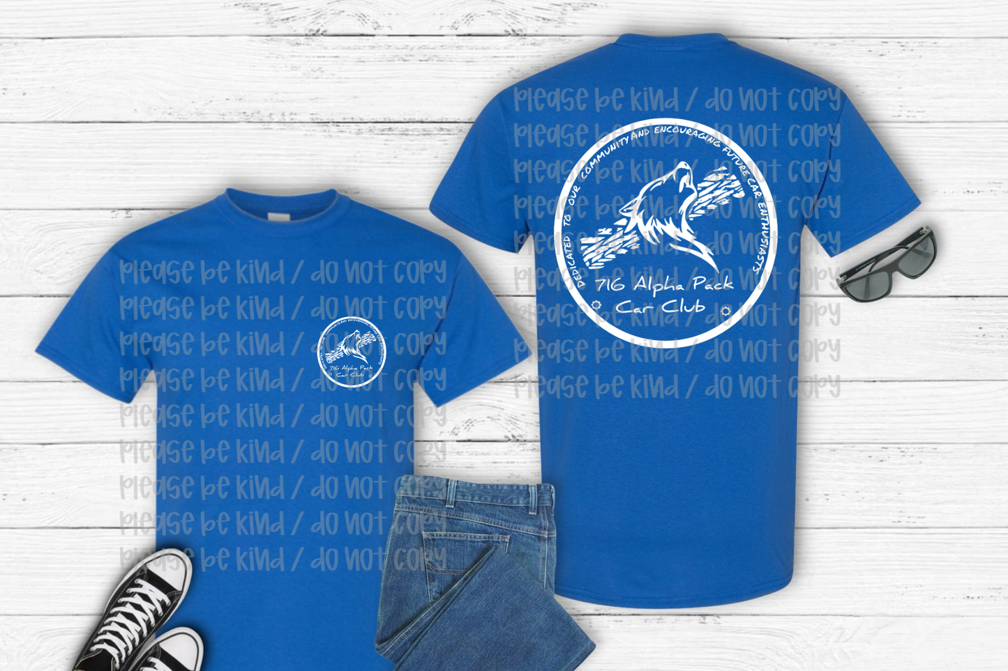 Wolfpack Alphas NEW LOGO Long Sleeve Shirts