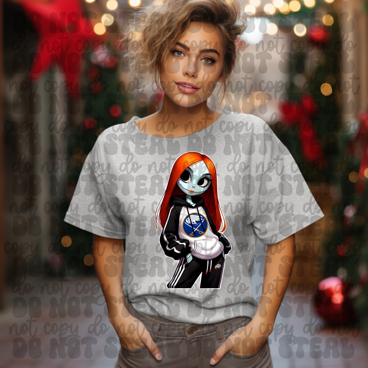 Buffalo Hockey Doll