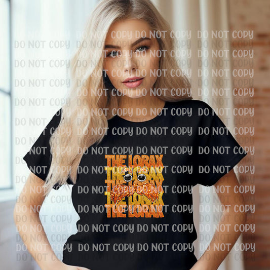 The Lorax Faux Glitter