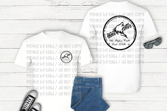 Wolfpack Alphas NEW LOGO Short Sleeve Shirts